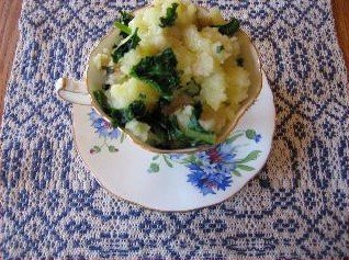 Kale and Olive Oil Mashed Potatoes