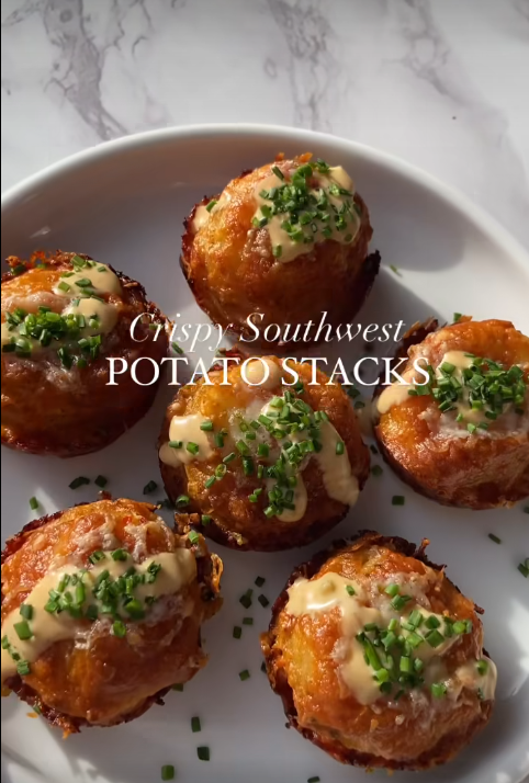 Southwest Potato Stacks