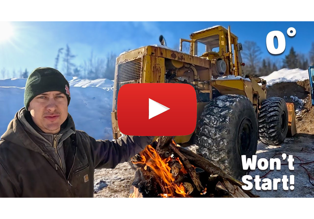 Getting Stubborn Machines Going on a Cold Maine Morning!