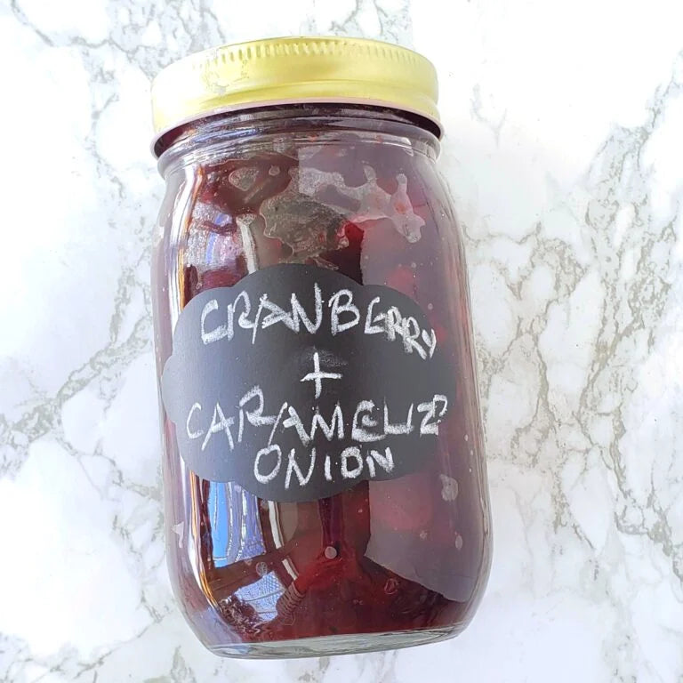 Cranberry Sauce with Caramelized Onions