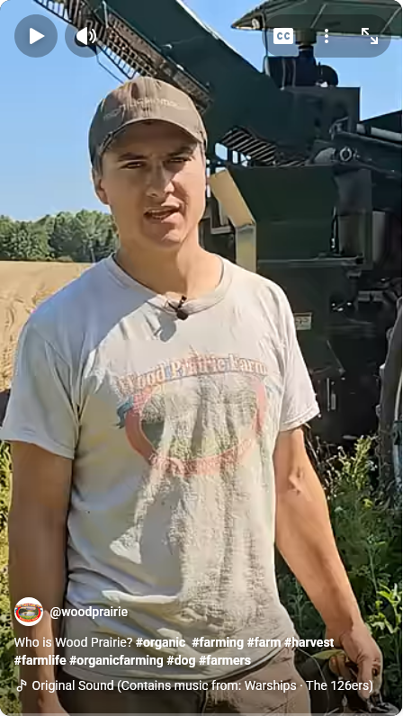 A Short Video on How We Grow Wood Prairie Organic Seed Potatoes.