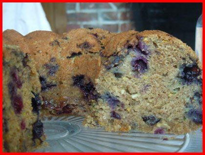 Blueberry Zucchini Bread
