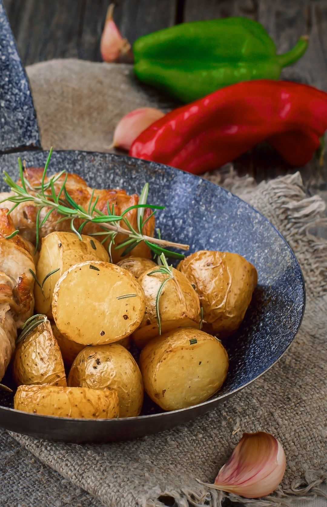 Megan's Roasted Fingerling Coins