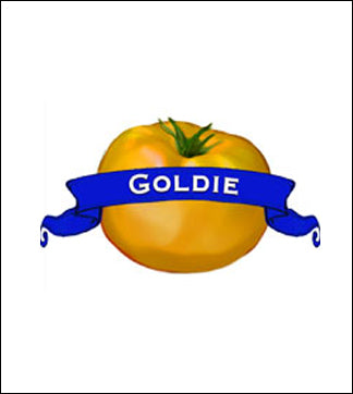 Tomato Seed. Organic Goldie. Heirloom. Pkt. image 0