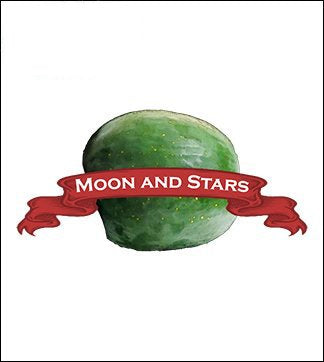 Melon Seed. Organic Moon and Stars Watermelon. Heirloom. Pkt. image 0
