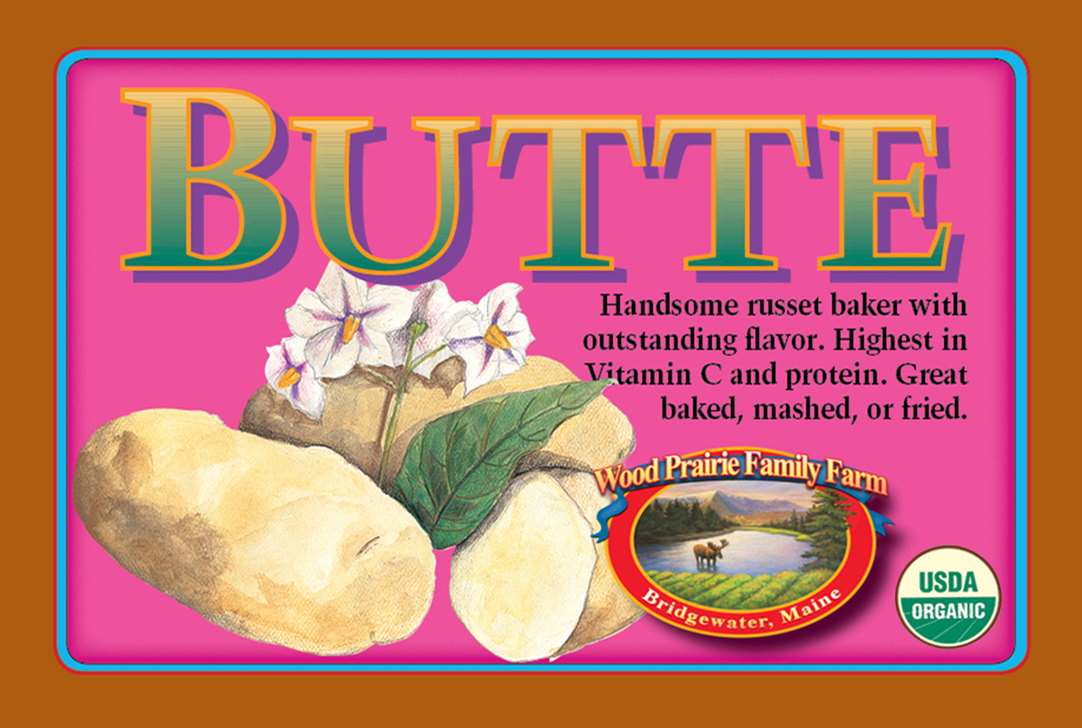 SUPREME. Organic Butte Certified Seed Potatoes image 0