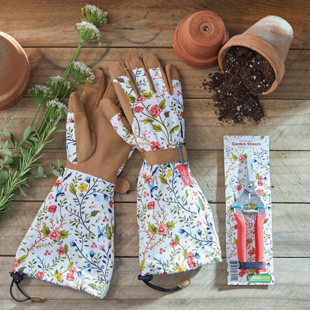 Womanswork Compact Pruning Shears, Garden of Paradise