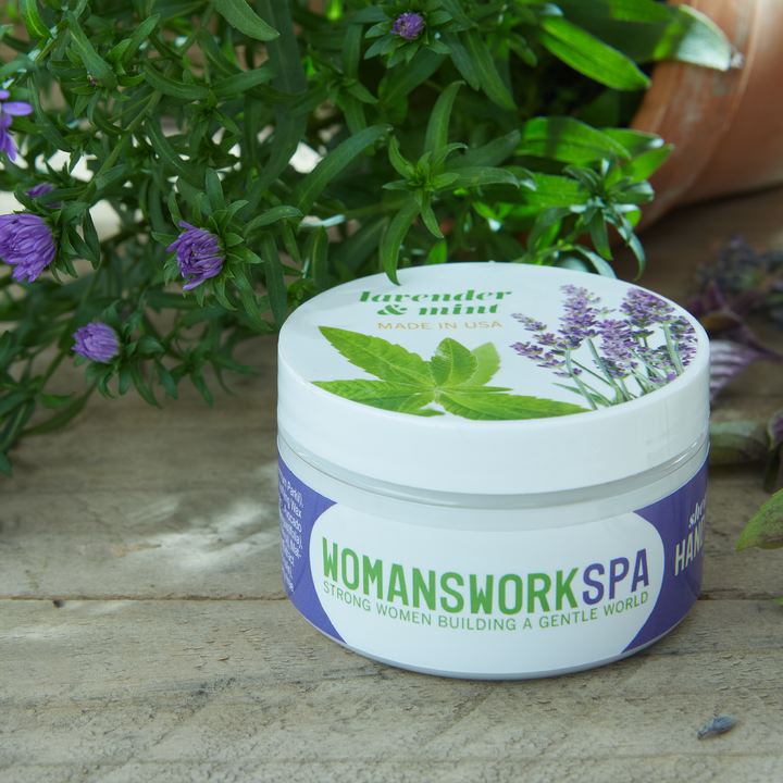 Womanswork Lavender Mint Shea Butter Hand Cream