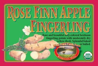 SUPREME. FINGERLING. Organic Rose Finn Apple Certified Seed Potatoes image 0