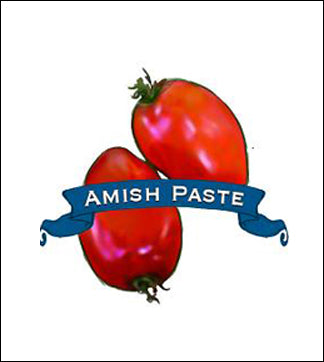 Tomato Seed. Organic Amish Paste. Heirloom. Pkt. image 0