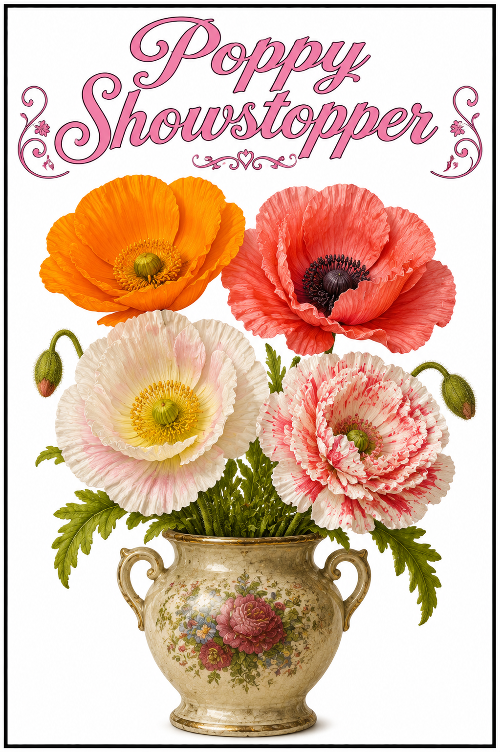Organic Poppy Showstopper Collection