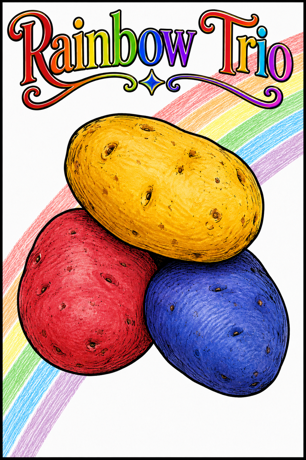 Organic Rainbow Trio