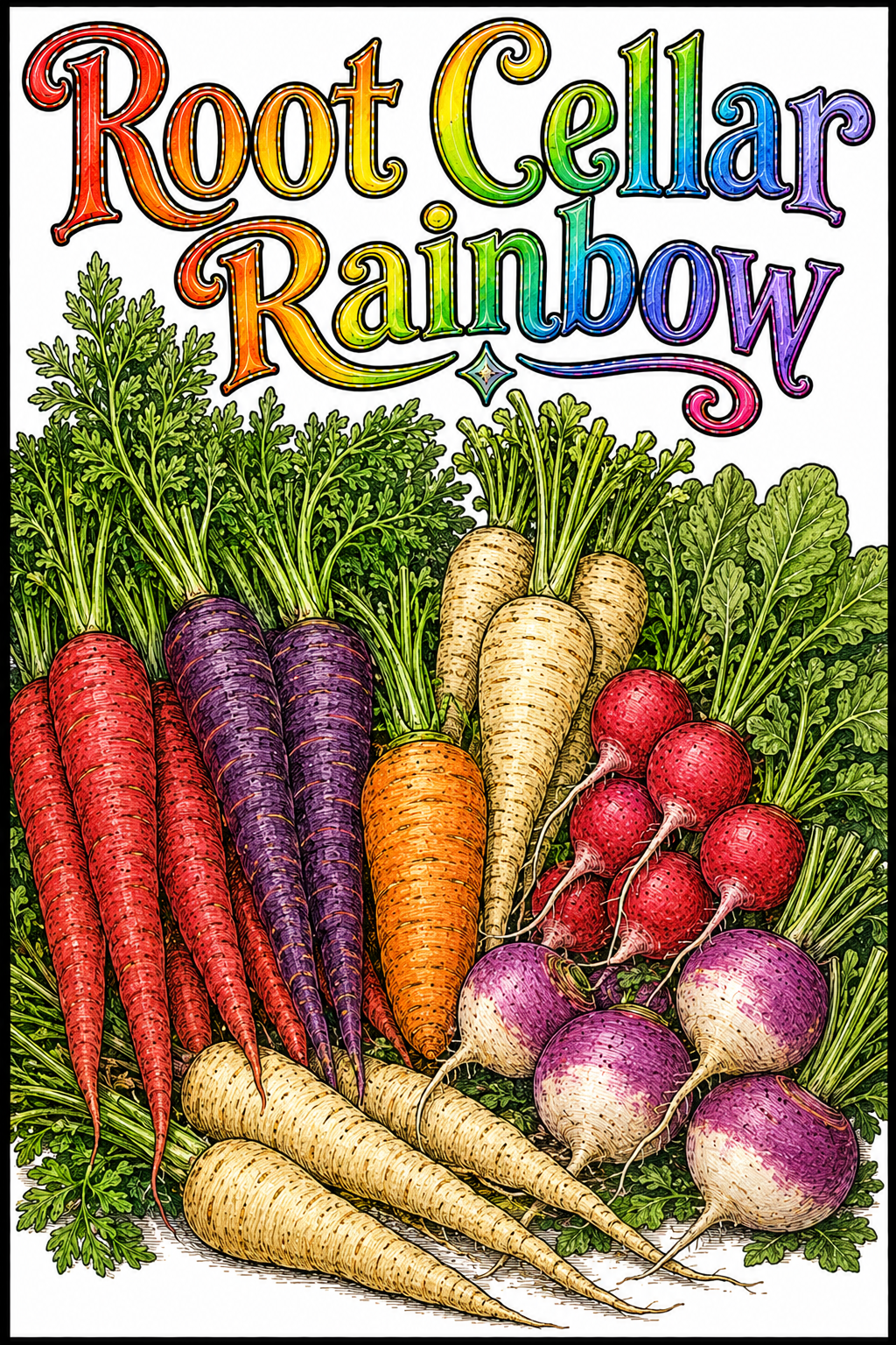 Organic Root Cellar Rainbow